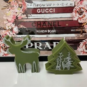 🕯️🫎🌲NIB  Holiday 100% Soy wax Candle Set